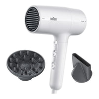Braun HD2.26 IONTEC Hair Dryer 2200W with Diffuser & Nozzle – BRHD226SDE