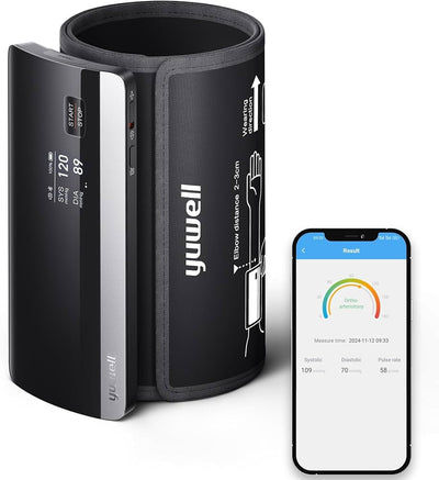 Yuwell YE630CR Rechargeable Blood Pressure Monitor – Bluetooth & Voice Guidance