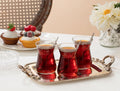 طقم أكواب شاي Francessa 6 قطع من Madame Coco