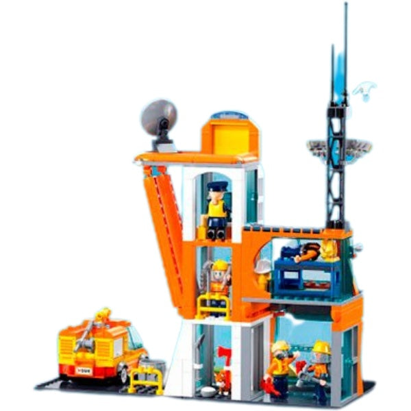 مقر الإنقاذ Sluban Metropolis | مجموعة تركيب 407 قطعة