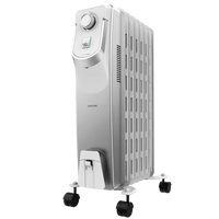 سيسوتيك ReadyWarm 7000 Space 360 — رادياتور زيتي 7 ريشة صامت تماماً لدفء ساعات بعد الإطفاء