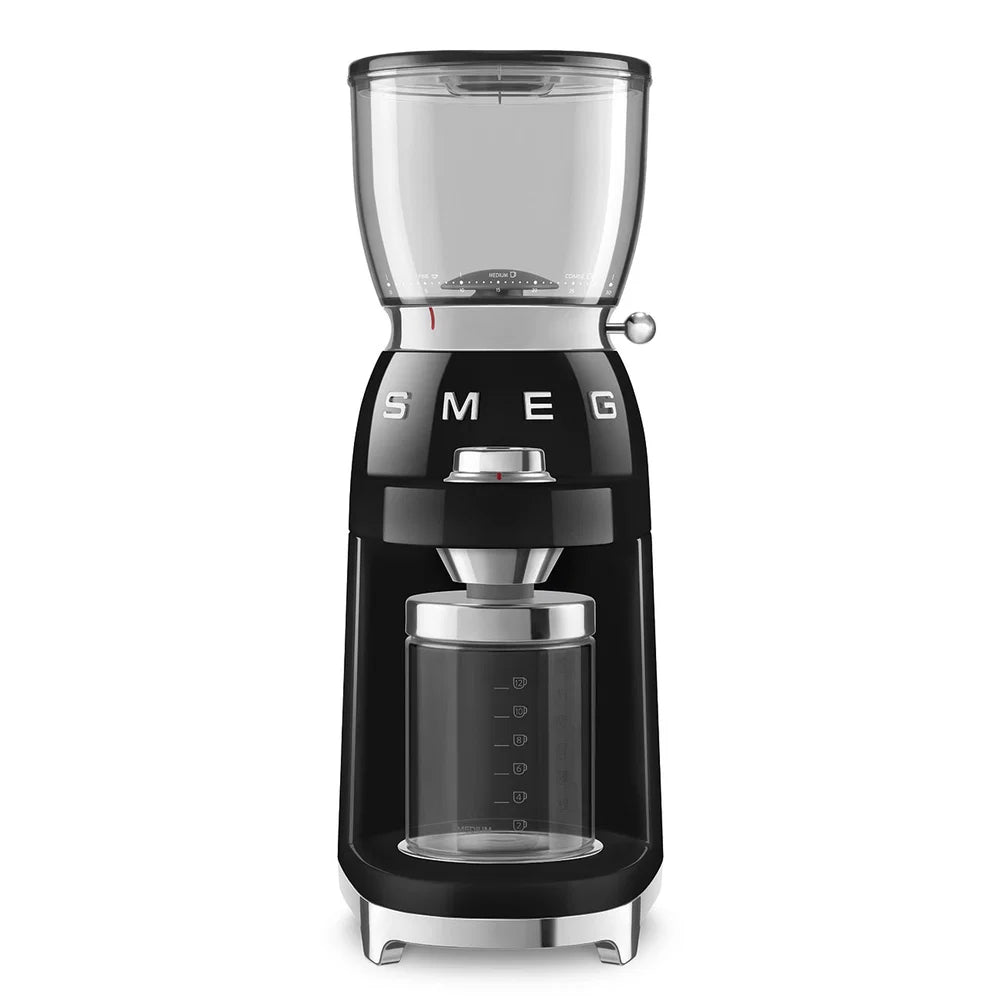 Smeg Coffee Grinder 50's Style – Black | CGF01BL