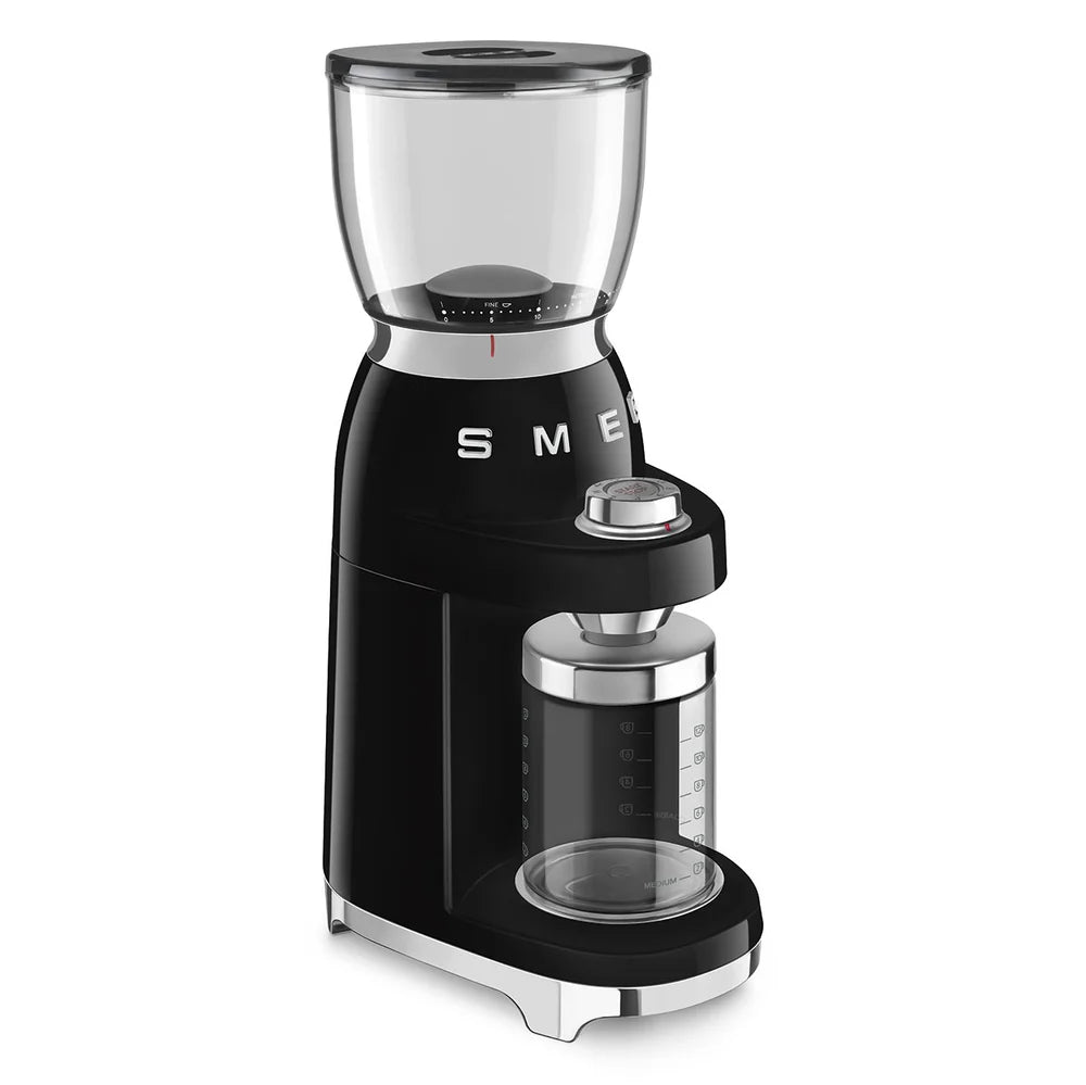 Smeg Coffee Grinder 50's Style – Black | CGF01BL