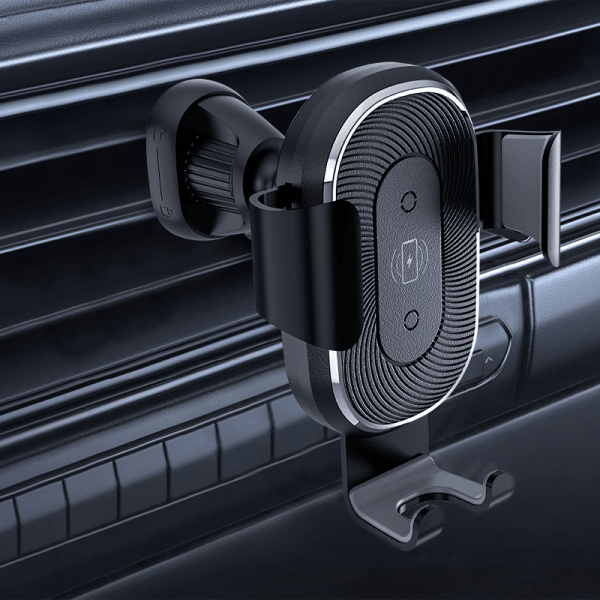 حامل شحن لاسلكي للسيارة WIWU CH-310 LIBERATOR - أسود