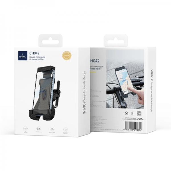 WIWU Bicycle/Motorcycle Universal Holder - Black WIWU Bicycle/Motorcycle Universal Holder - Black