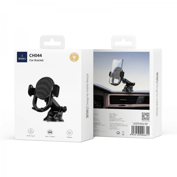 WIWU CH044 CAR BRACKET - BLACK WIWU CH044 CAR BRACKET - BLACK