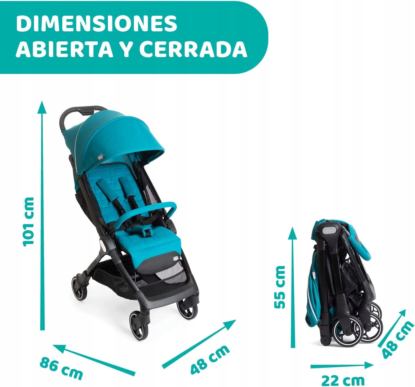 Chicco WE Stroller – Balsam, Lightweight & Comfortable Chicco WE Stroller – Balsam, Lightweight & Comfortable