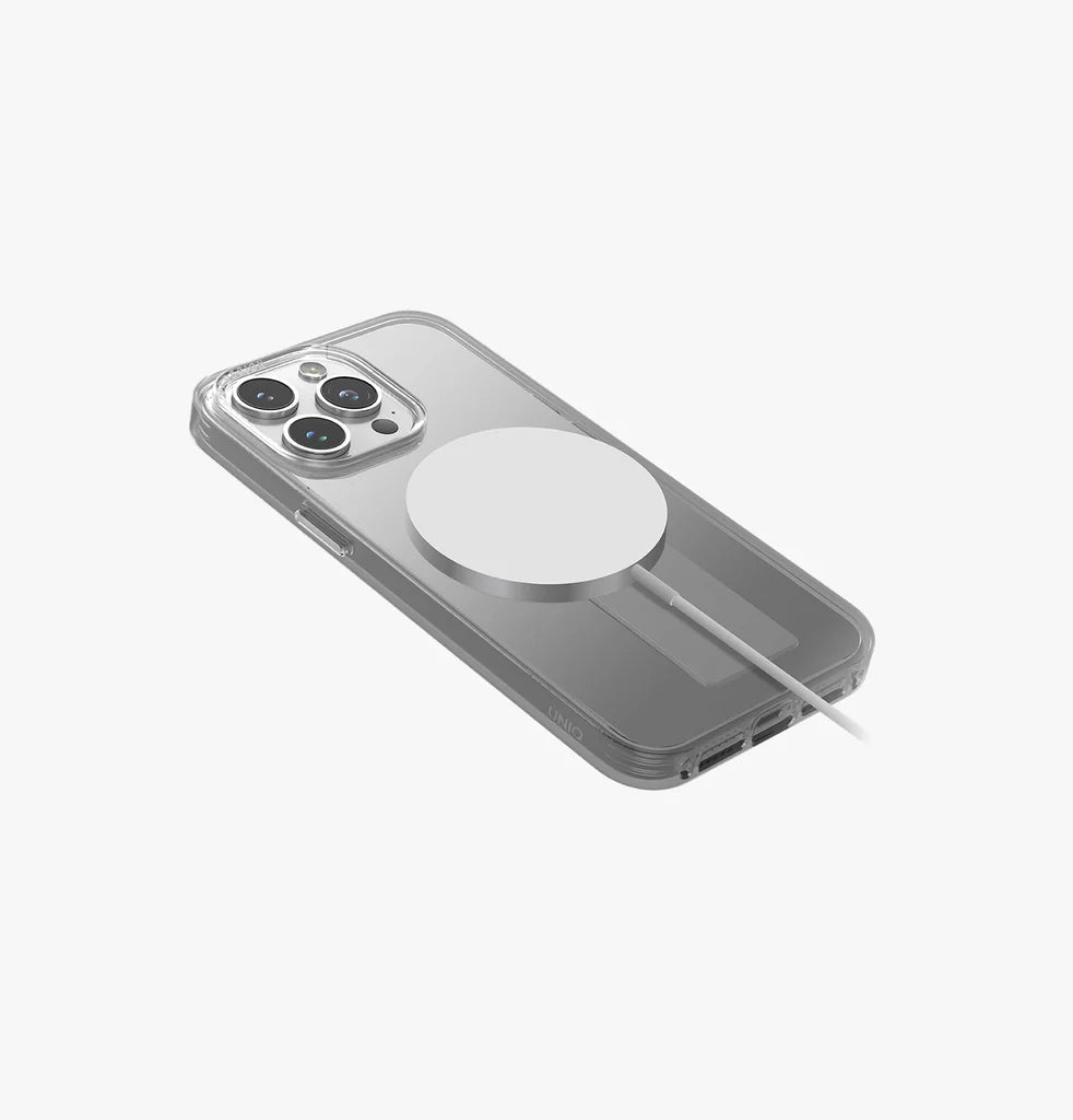 UNIQ HELDRO MAG iPhone 15 Pro Max Clear Case – Lucent UNIQ HELDRO MAG iPhone 15 Pro Max Clear Case – Lucent