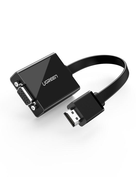 UGREEN HDMI to VGA Converter 25cm (Black) UGREEN HDMI to VGA Converter 25cm (Black)