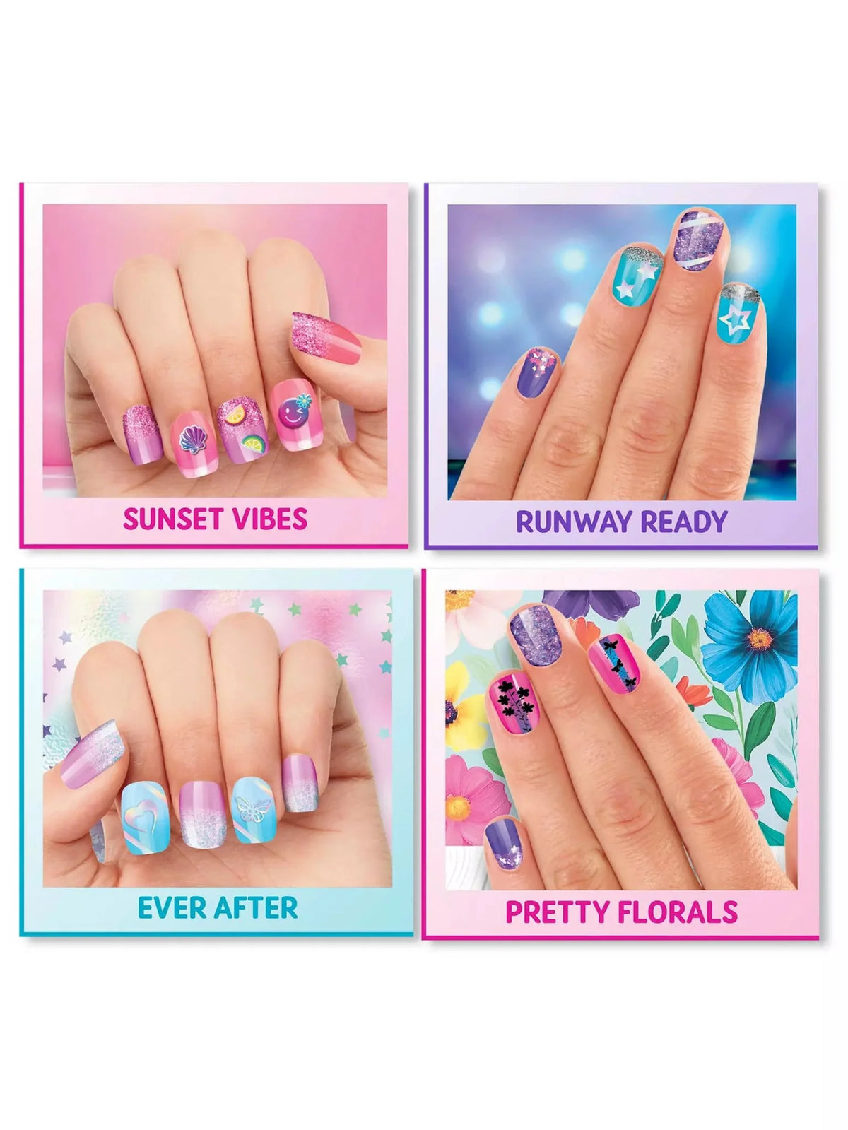 Shimmer N Sparkle – ستوديو فن الأظافر مع قاعدة دوارة للأطفال