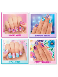 CraZArt Shimmer N Sparkle Nail Art Studio | 360° Rotating Workstation & Nail Dryer (SNS-65702)