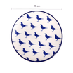 Rêve Bleu Sérénité Dessert Plate 25 Cm - Madame Coco JO