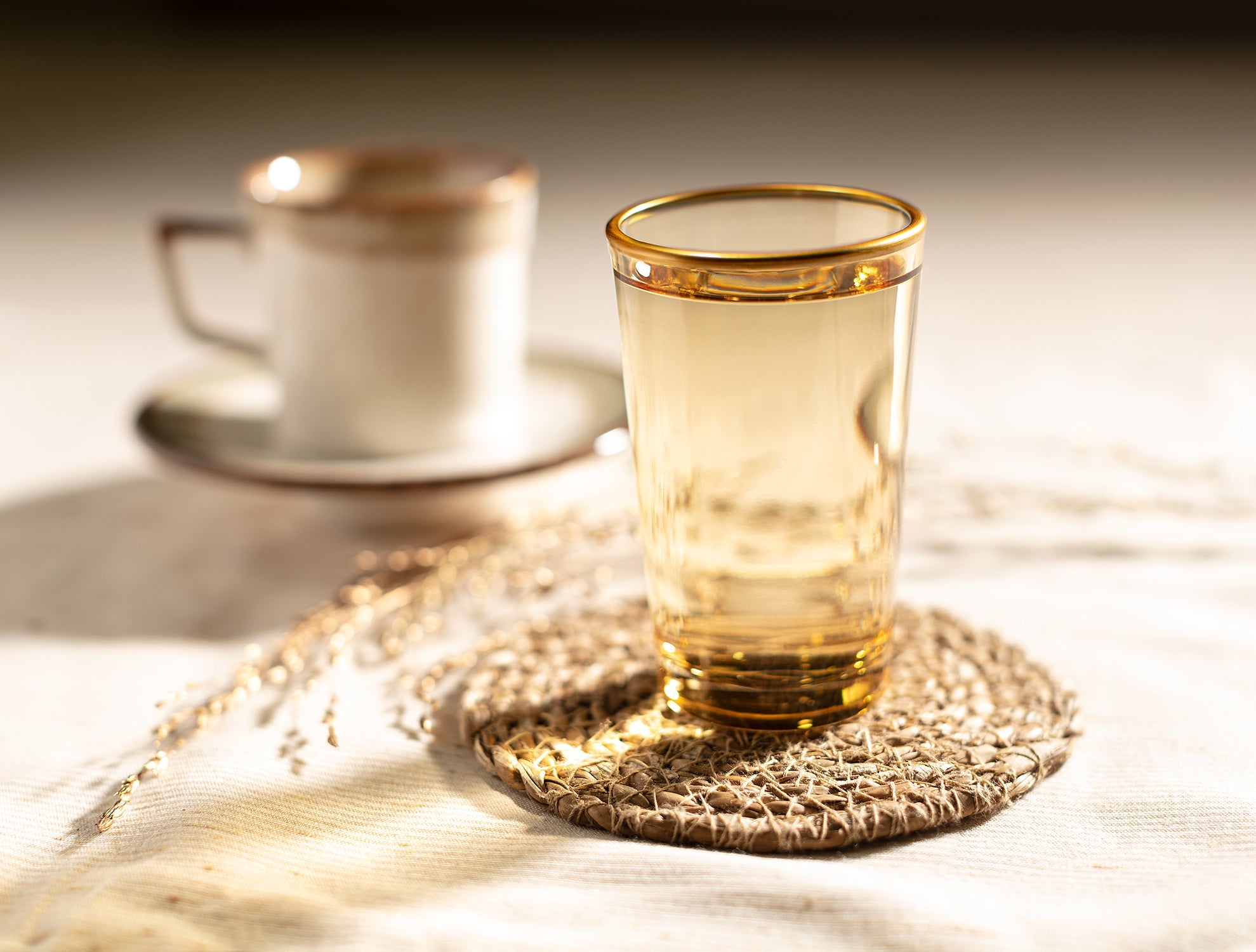 Chapelle 4-piece Coffee Side Glasses Set - Madame Coco JO