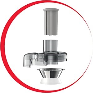 عصارة Moulinex Fruitelia JU370127 | 350 واط | أبيض