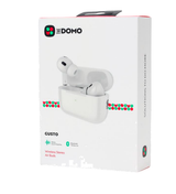 DOMO GUSTO Wireless Stereo Air Buds - White