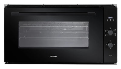 Elba 109-53 BK EVO Gas Oven Built-in 90 cm With Fan Black Touch Control