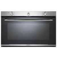 Elba 140-E95 MF Electric Oven Built-in 90 cm Black 121L 10 Programs with 2 Fans Cooling and Distribution