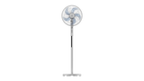 Sona Stand Fan 16 Insh 3 Speeds 5 Blades Blck Color with Timer White Color