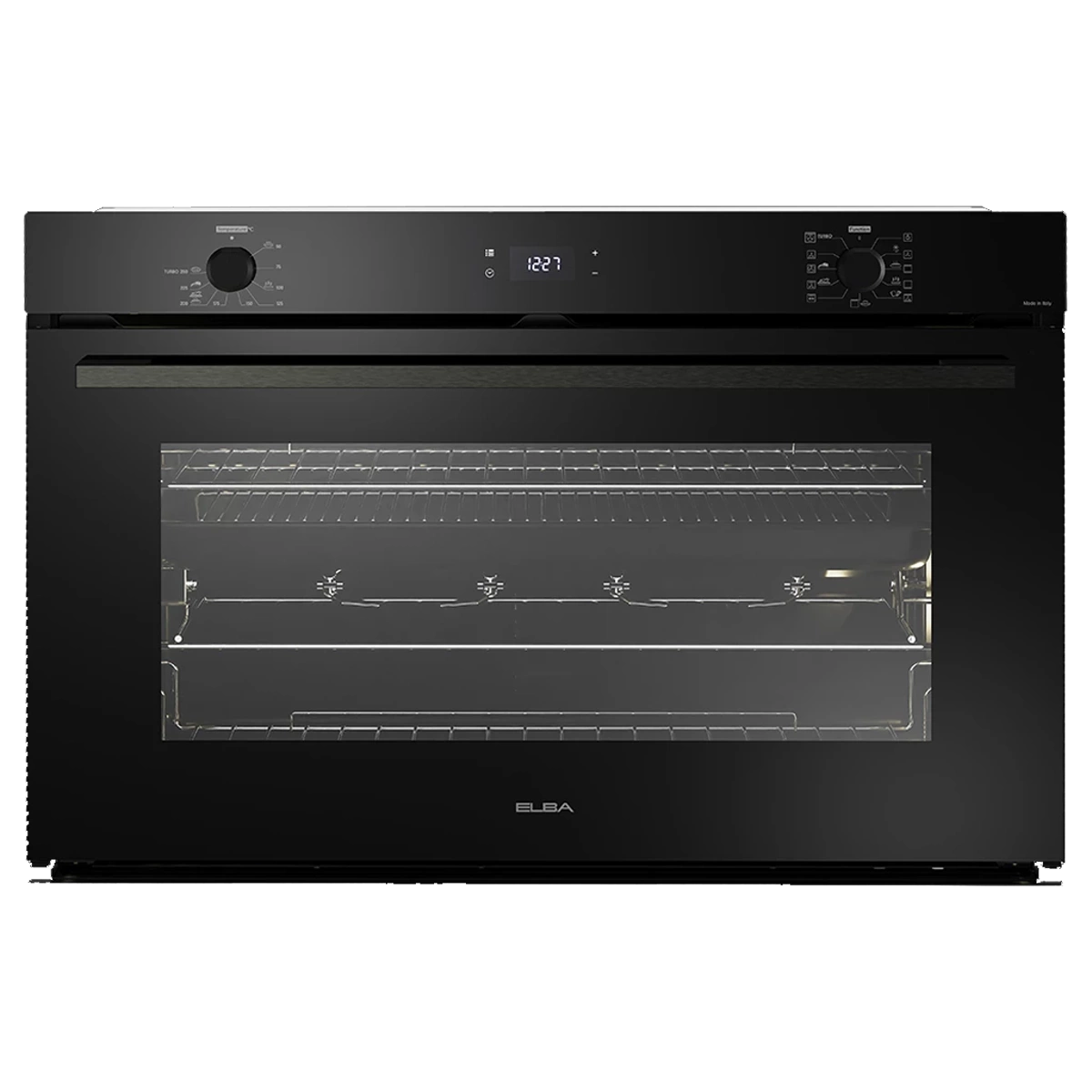Elba ELIO E93 MF BK Built in Electric Oven Black 90 cm 11 Programs 121L