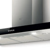 Elba ELNOR IXB90R Wall Cooker Hood 90 cm Black Glass And Airflow Max Speed 800 M³/H