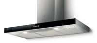 Elba ELNOR IXB90R Wall Cooker Hood 90 cm Black Glass And Airflow Max Speed 800 M³/H