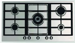 Ariston PK 951 T GH Gas Hob Built in 5 Burners 90 cm Cast Iron Pan Support