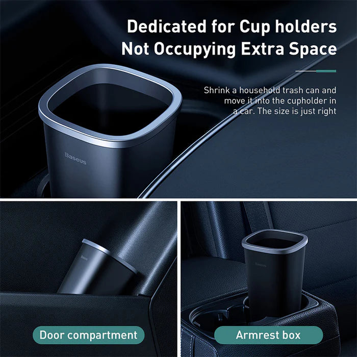 Baseus Dust-Free Car Trash Can - Stylish and Practical