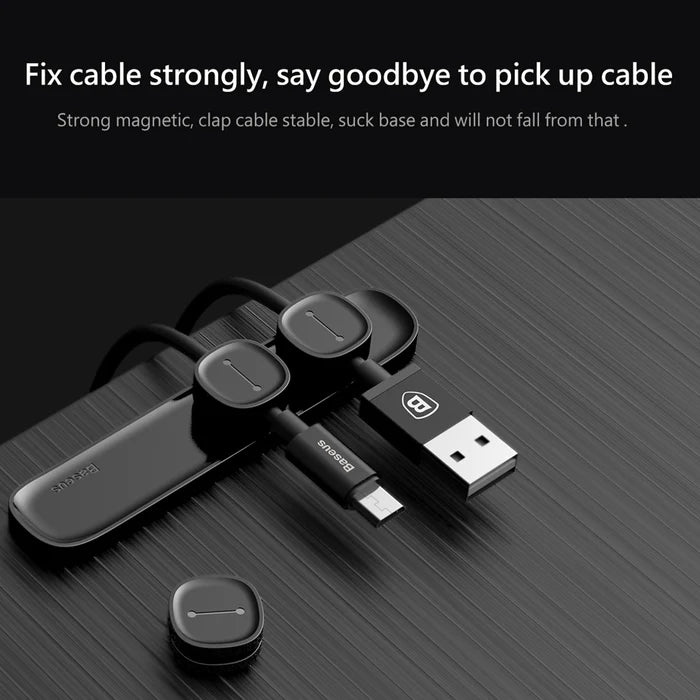 Baseus Peas Magnetic Cable Organizer Cable Management Solution Baseus Peas Magnetic Cable Organizer Cable Management Solution