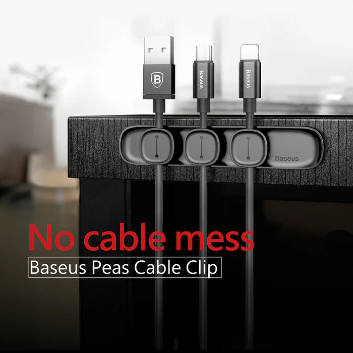 Baseus Peas Magnetic Cable Organizer Cable Management Solution Baseus Peas Magnetic Cable Organizer Cable Management Solution