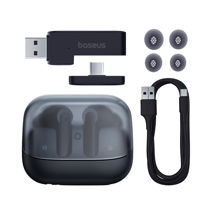 Baseus AeQur G10 True Wireless Earphones with Futuristic Design - White Baseus AeQur G10 True Wireless Earphones with Futuristic Design - White