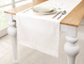 Madame Coco Moroccan Table Runner – Ecru & Navy