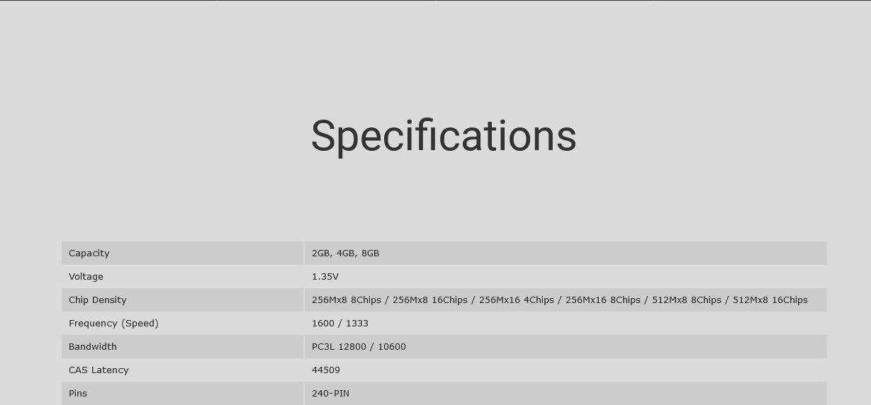 Silicon Power Ram 4GB PC High Voltage 1333 MHZ