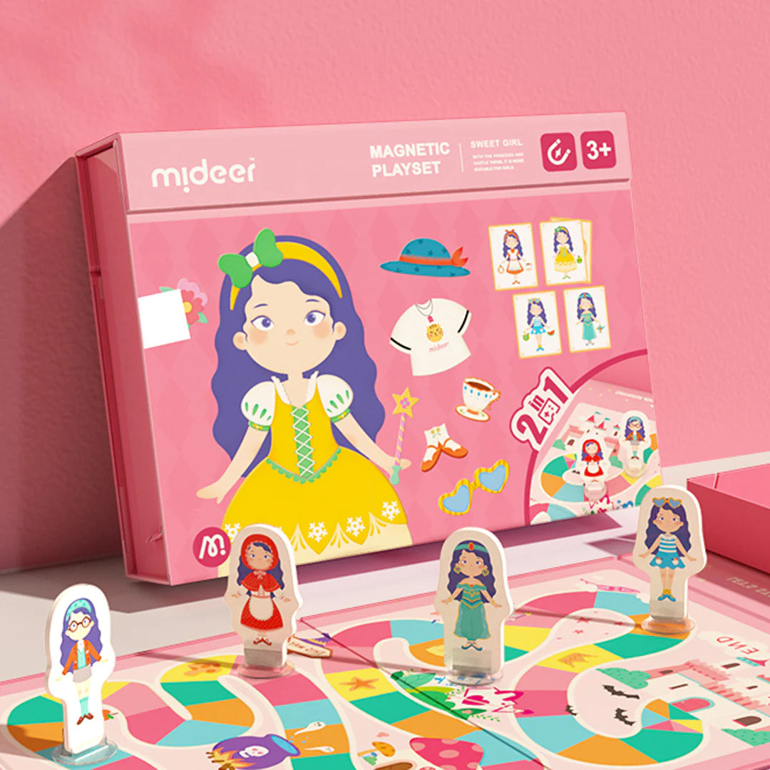 Mideer Magnetic Puzzle – Sweet Girl Mideer Magnetic Puzzle – Sweet Girl