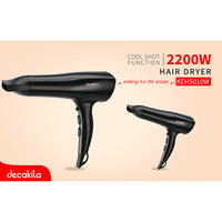 DECAKILA 2-Speed Hair Dryer 2200W (KEHS010W)
