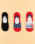 Madame Coco Hêtre Women’s Invisible Socks – 3-Pack Lightweight Cotton No-Show Socks for Summer Footwear