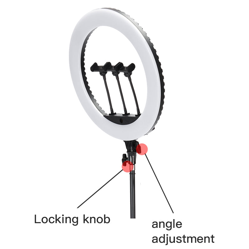 Jmary 18inch selfie ring light - Black Jmary 18inch selfie ring light - Black