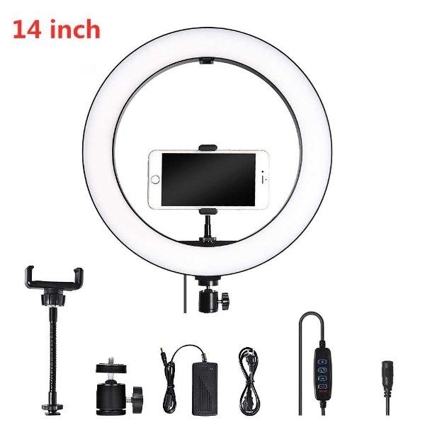 Jmary 14 Inch Selfie Ring Light - Black Jmary 14 Inch Selfie Ring Light - Black