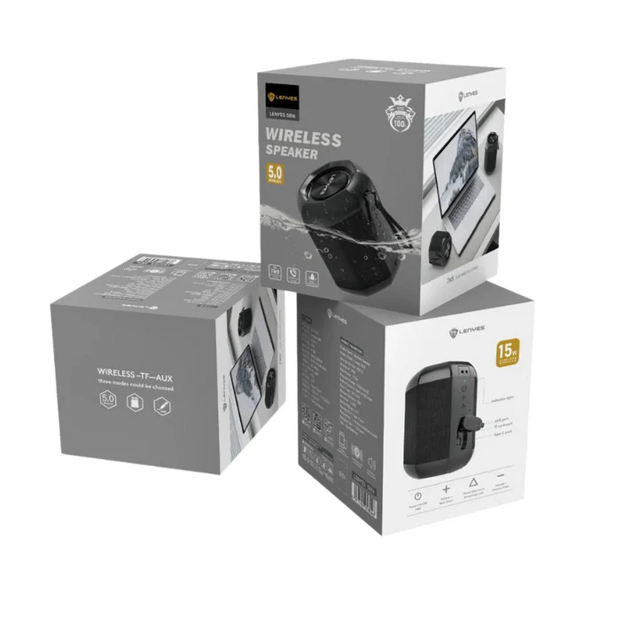 LENYES S816 Wireless Speaker – Deep Bass, LED Lights & Portable Power LENYES S816 Wireless Speaker – Deep Bass, LED Lights & Portable Power