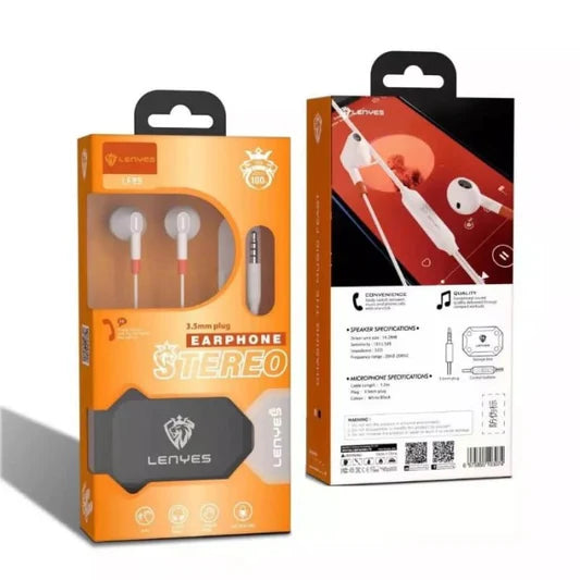Lenyes LF85 Wired Earphones – Clear Sound & Comfortable Fit Lenyes LF85 Wired Earphones – Clear Sound & Comfortable Fit