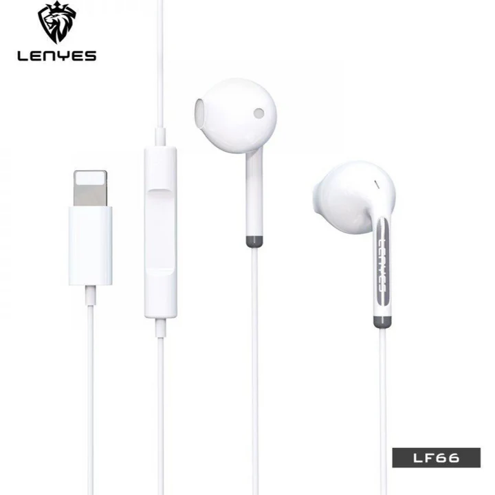 سماعات Lenyes LF66 سلكية – ستيريو ومدخل Lightning للآيفون
