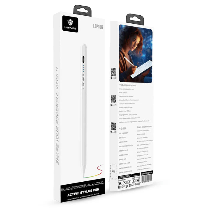 Lenyes LSP106 Stylus Pen – Precise & Fast-Charging Touch Pen Lenyes LSP106 Stylus Pen – Precise & Fast-Charging Touch Pen