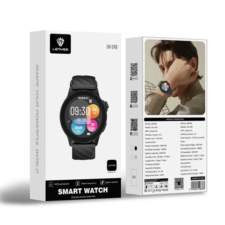 Lenyes LW-248 Smart Watch – Elegant & Everyday Smart Lenyes LW-248 Smart Watch – Elegant & Everyday Smart