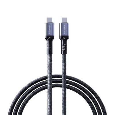 Lenyes LC509 TC-TC Cable – Braided USB-C to USB-C Fast Cable