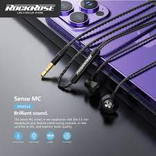 Rockrose In-ear Handsfree with 3.5mm Plug