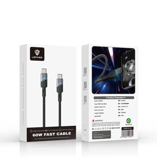Lenyes LC505 Series – Fast Charging Braided Cables