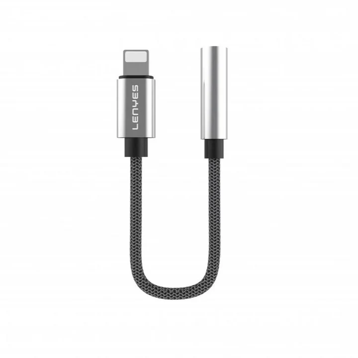 Lenyes AX105 I محول لايتنينج إلى 3.5مم – صوت عالي النقاء