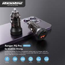 RockRose Ranger PQ Pro 30W PD & QC 3.0 Dual Port Car Charger