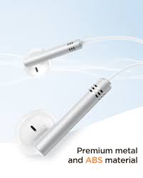Joyroom JR-EW06 Wired Series Half In-Ear Metal Wired Earbuds