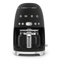 Smeg Drip Coffee Machine 50's Style – Black Matt | DCF02BLM