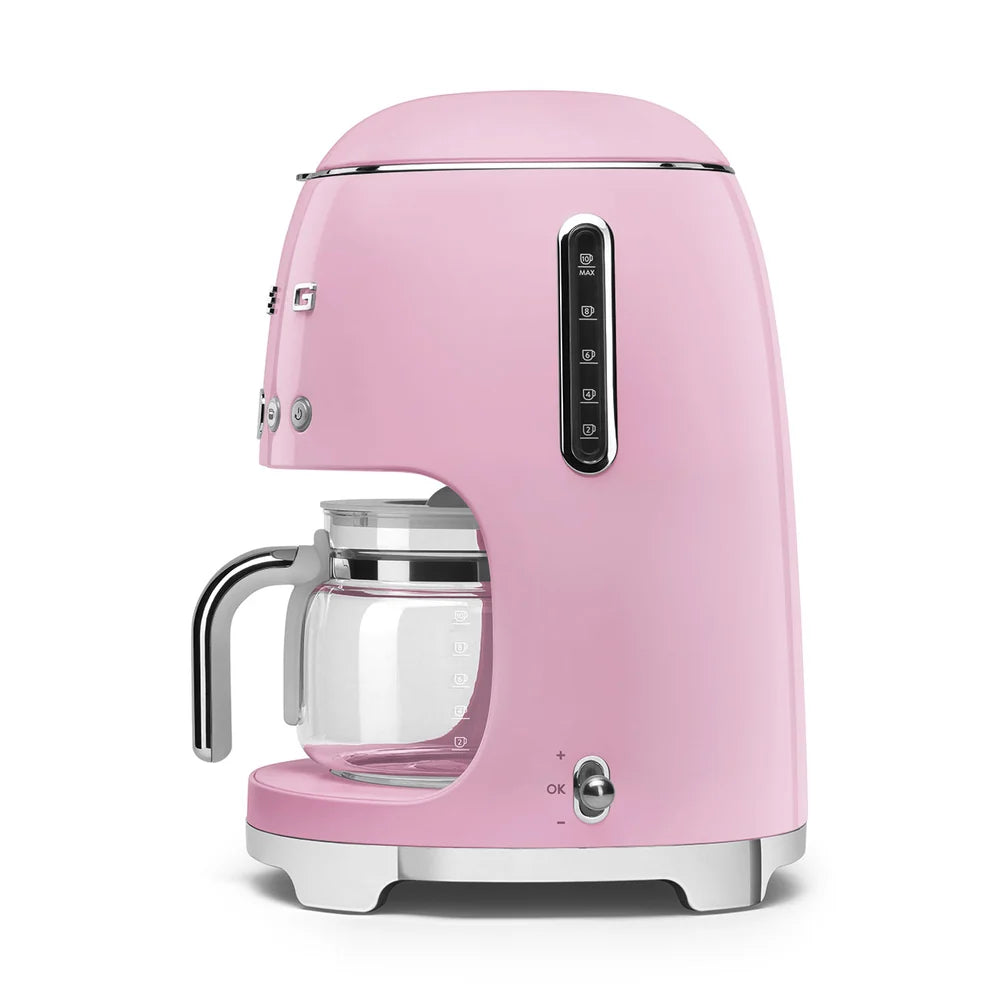 Smeg Drip Coffee Machine 50's Style – Pink | DCF02PK